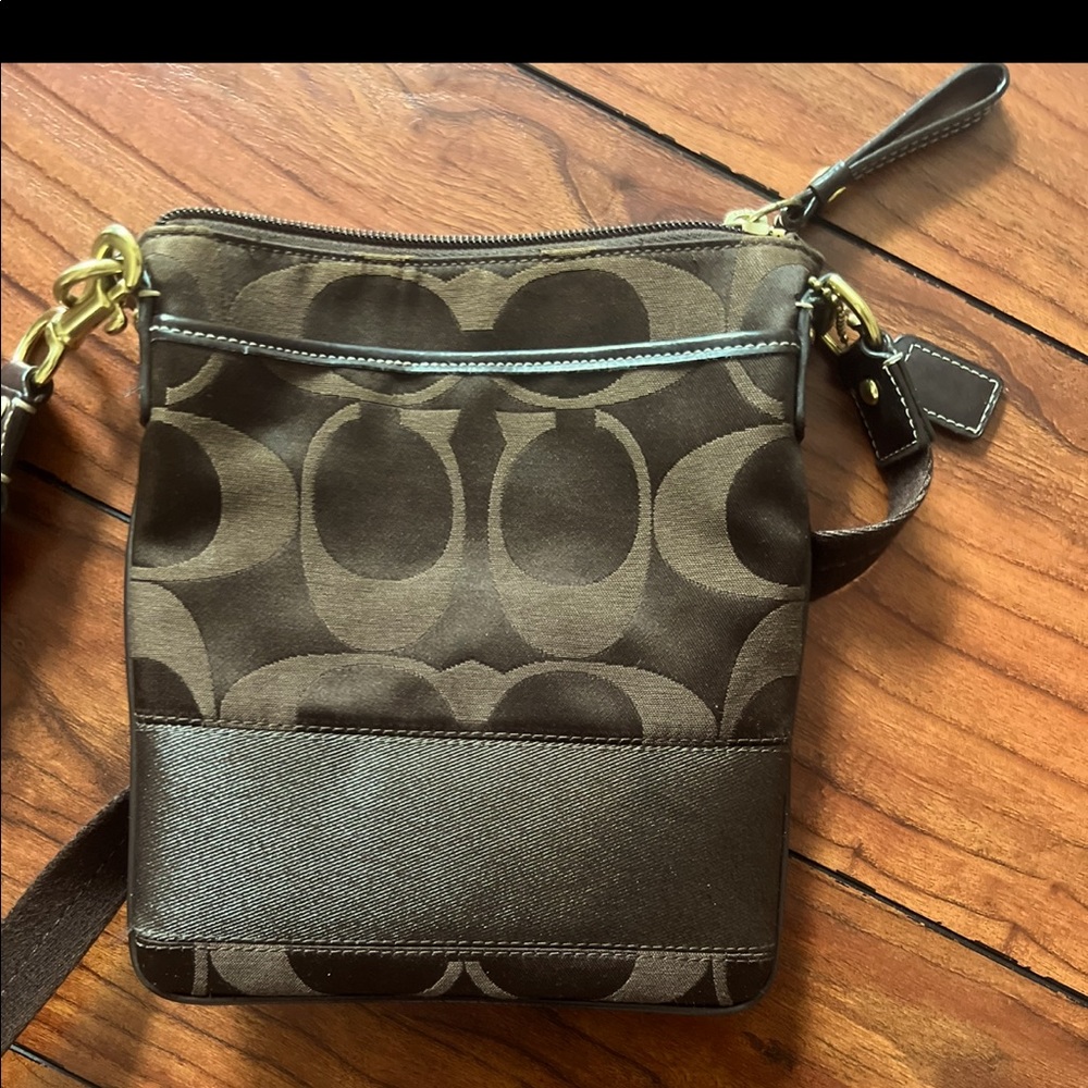 Vintage Coach Brown Crossbody